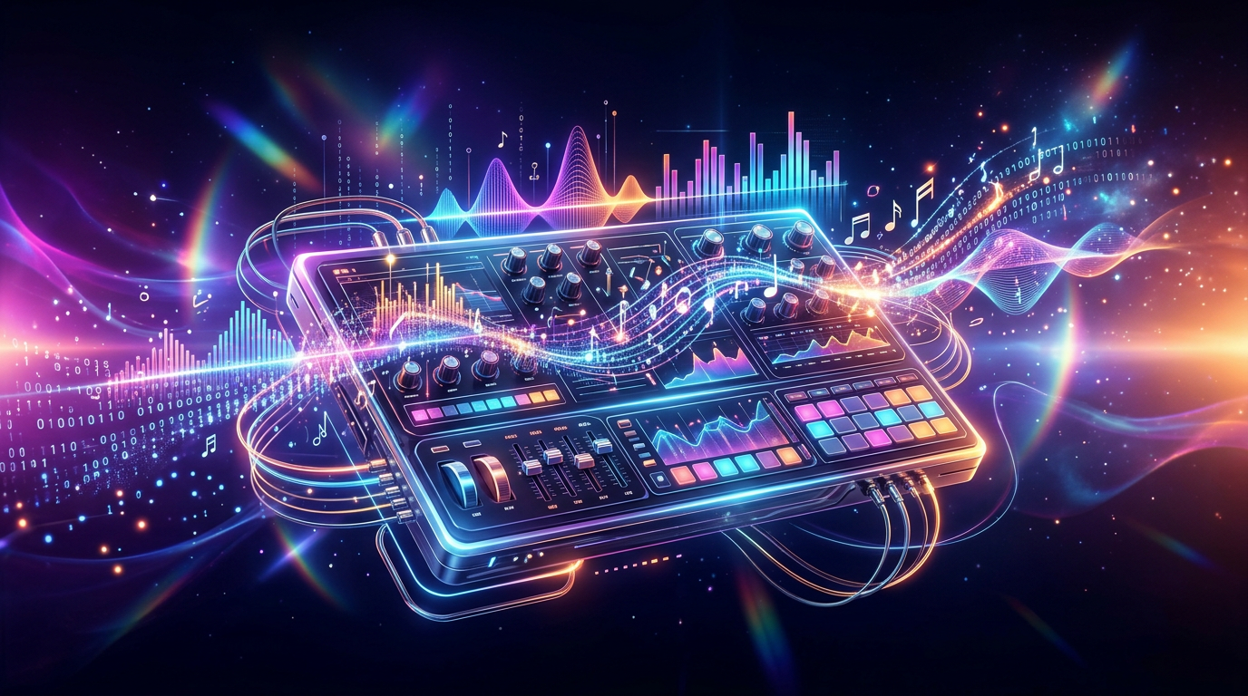 AI ile Müzik Prodüksiyonu Rehberi — AI ile üretilmiş kapak görseli